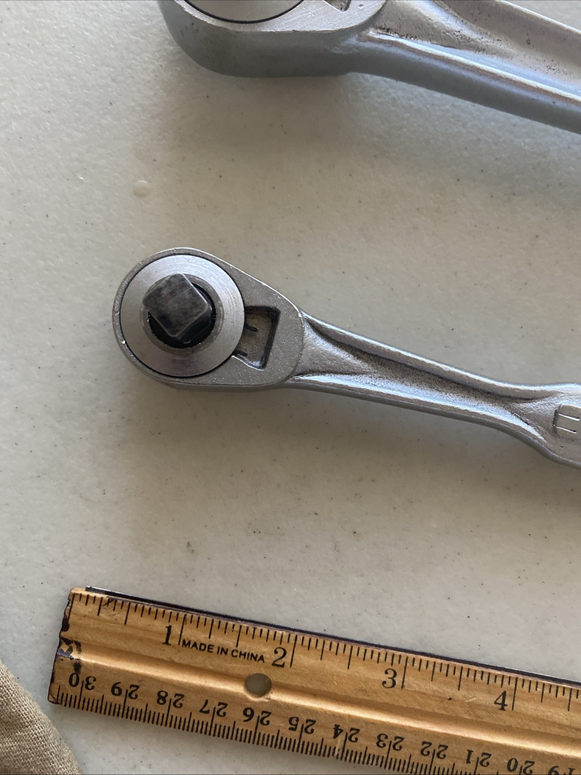 2pc.Vintage Craftsman 1/2” & 3/8” Flying ‘V’ =V= Ratchets USA Clean Some Marks