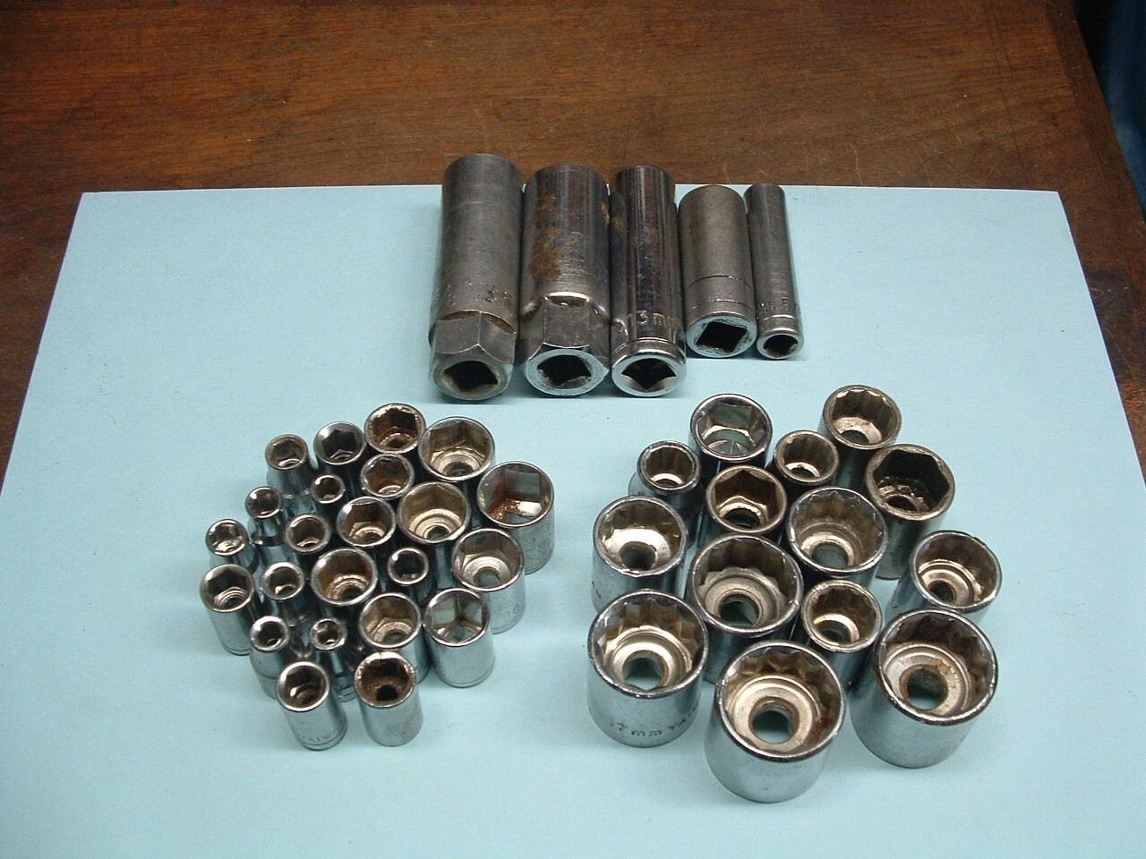 42 PIECE MISC. ASSORTMENT OF TAIWAN MADE SOCKETS 75 CENTS EACH + 9 SHIP