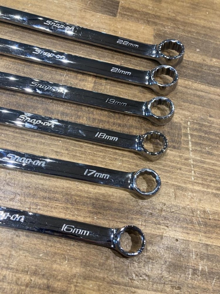 Snap-on OEXM220B – OEXM160B Metric Wrenches 6 Piece Set [Used]