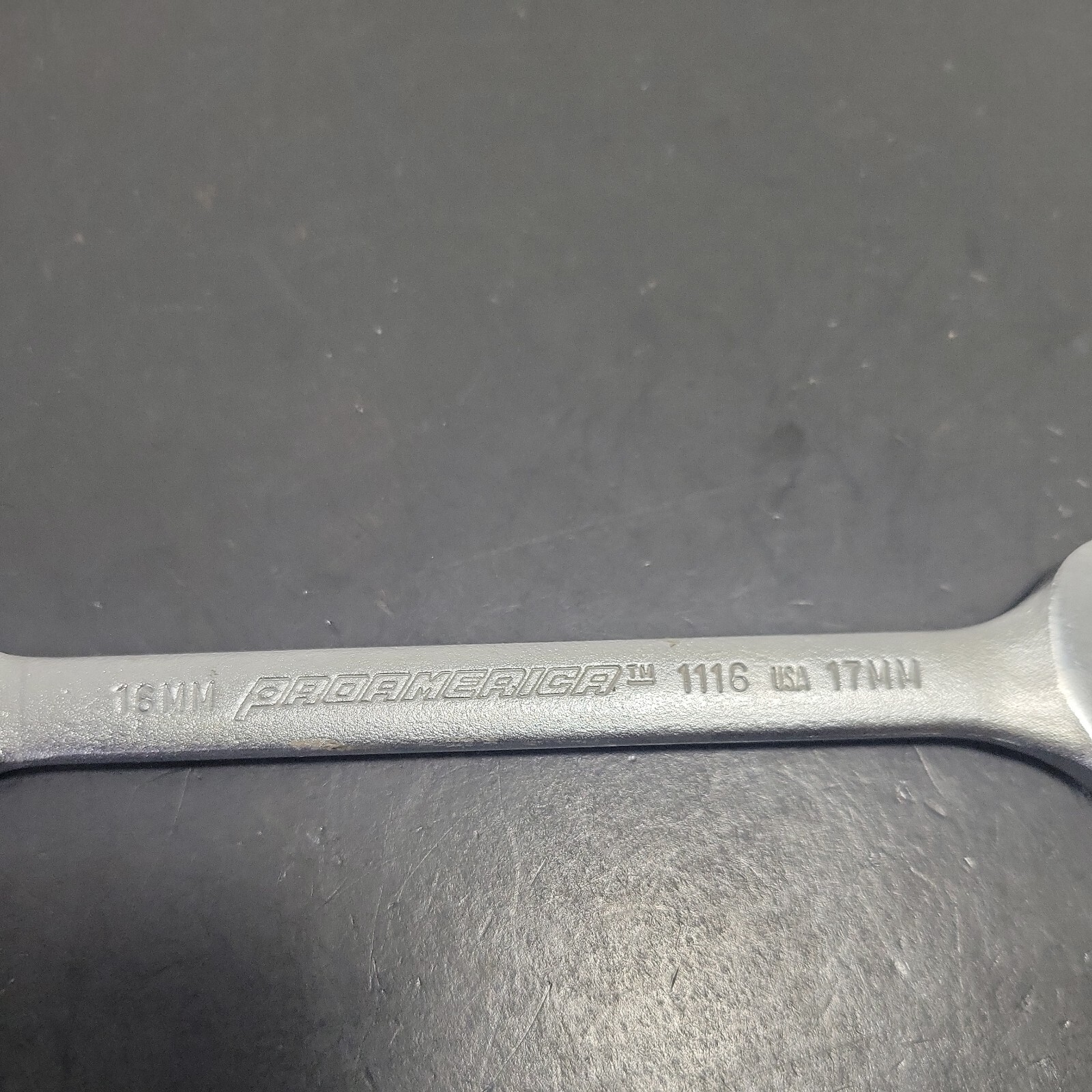 ProAmerica 16mm x 17mm Open End Wrench 1116 Metric USA
