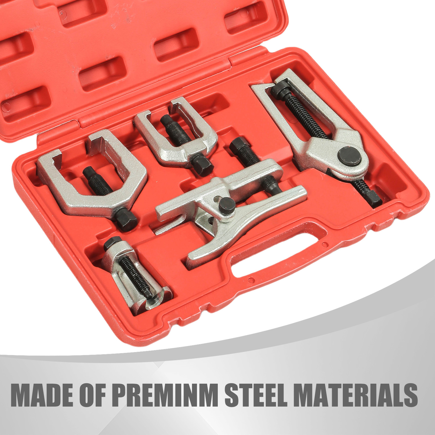 5Pcs Front End Service Kit Pitman Arm Puller Ball Joint Tie Rod Removal Tool Kit