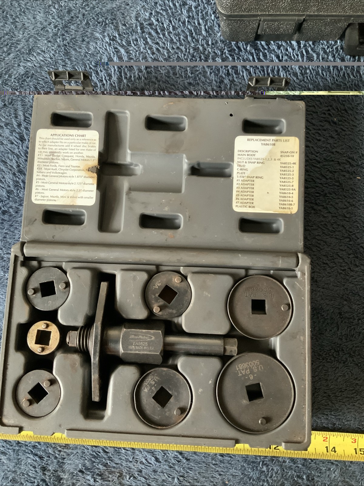 Blue Point Universal Brake Caliper Tool Set, Ya8610b…see Pics…