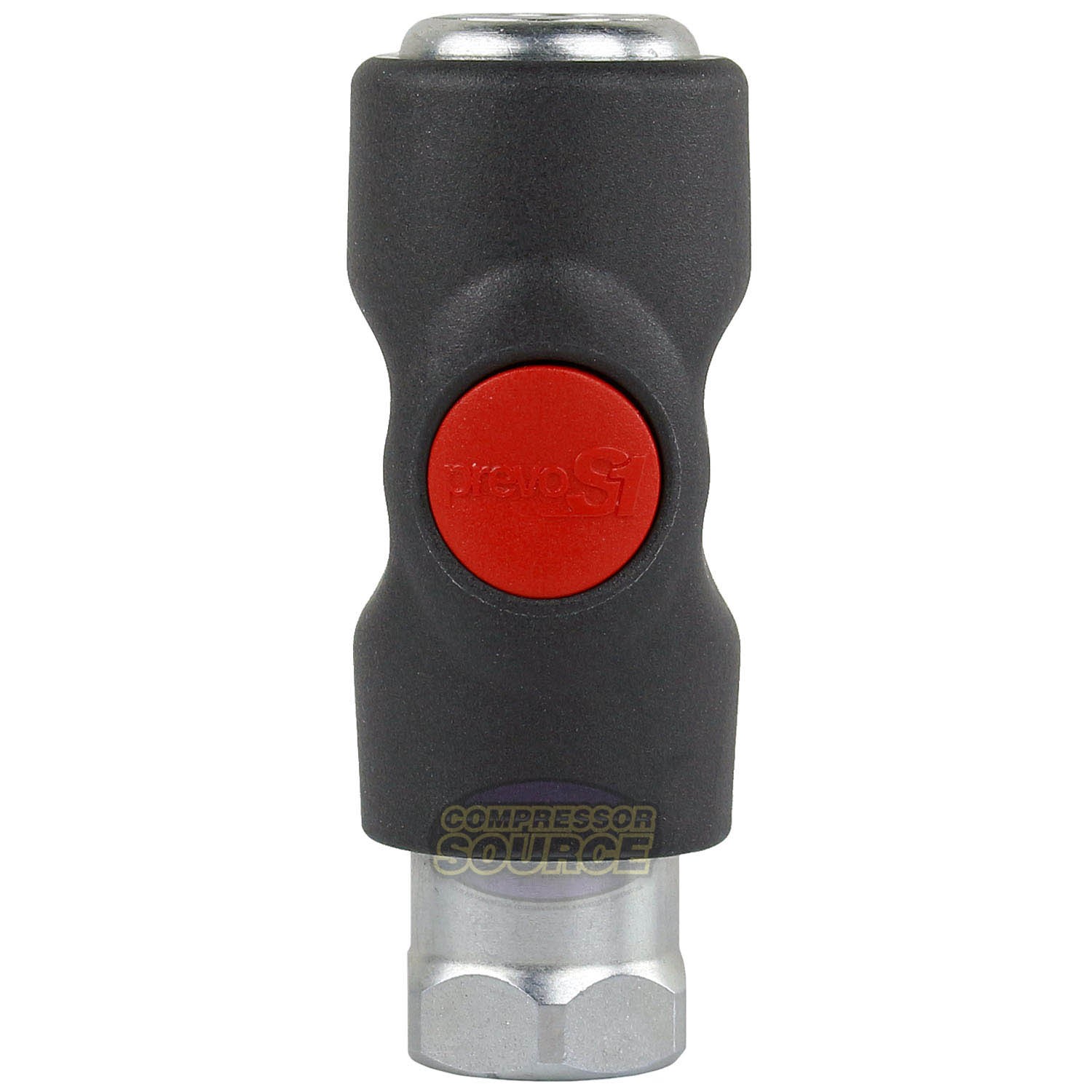 Prevost USI061202 Push Button Automotive Style Truflate Coupler 3/8″ NPT PrevoS1