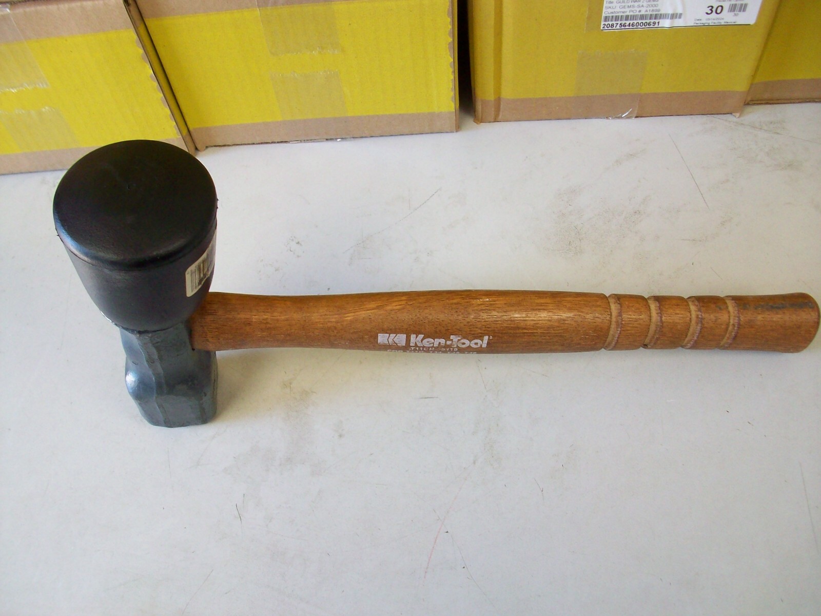 Ken-Tool Tire Hammer T35 35323 16-1/2 Overall 6.5 LBS Wood Military Tires USA