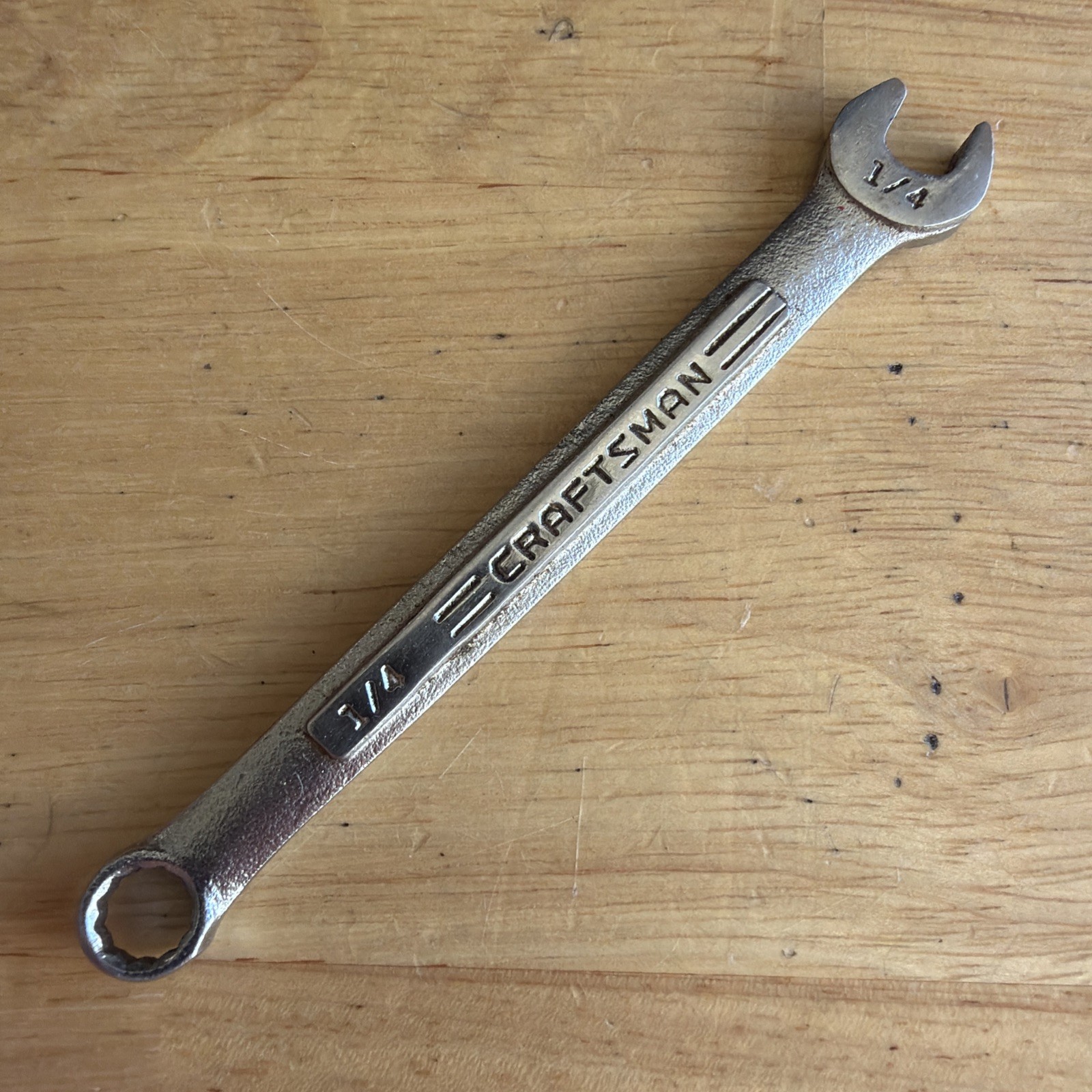 Craftsman Tools 1/4″ Combination Wrench 12 Point V Series Made in USA