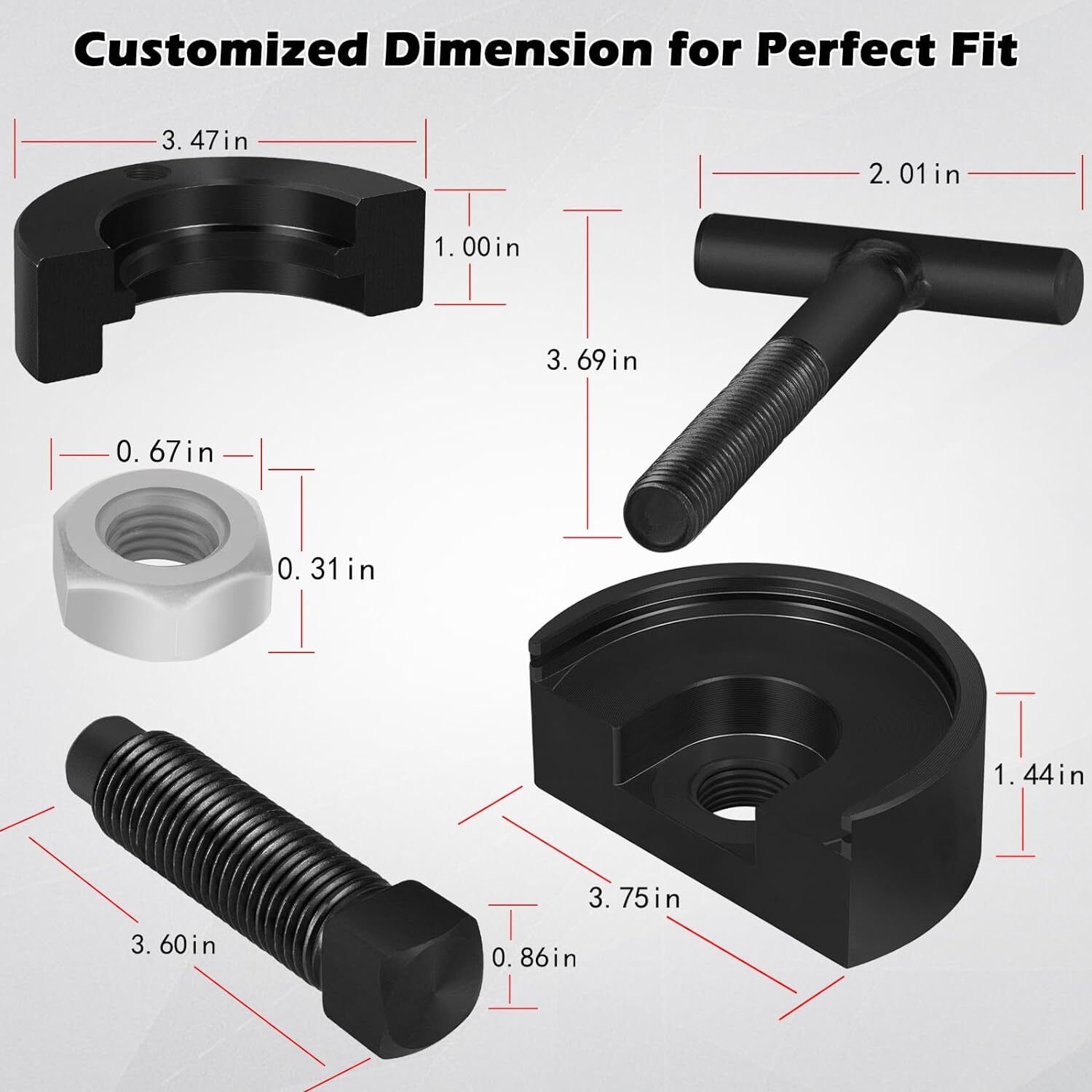 For Eaton Fuller Transmission Countershaft Front Bearings Removal Tool RR1014TR