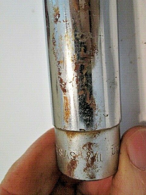 Snapon 1/2″ drive 11/16″ 12 point Deep Socket SVS221