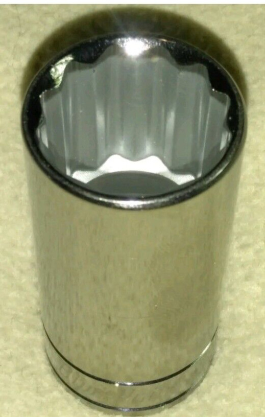 BLUE POINT Tools BLPLM3824, 3/8″ DRIVE, 24MM. SOCKET, DEEP/HIGH, 12 POINT.