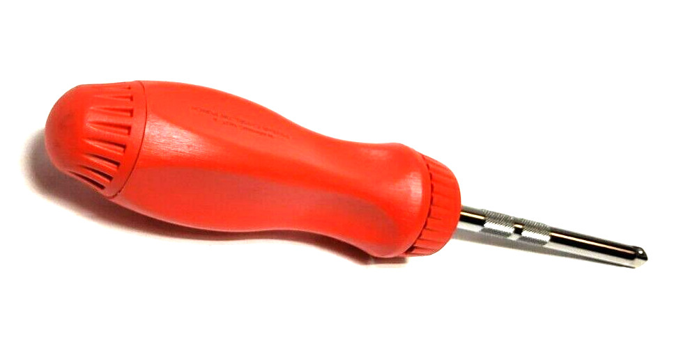 New Snap-on Red hard handled Ratchet driver 1/4″ square 8 31/32″ long TMR4 TMR4R