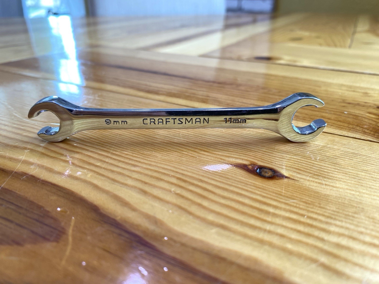 Craftsman Tools PROFESSIONAL 42095 Metric 9mm x 11mm Double Flare Nut Wrench USA