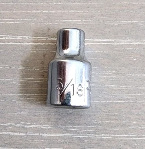Craftsman USA 3/16″ Socket 6 Point 1/4″ Drive (No Stamped Catalog Number)