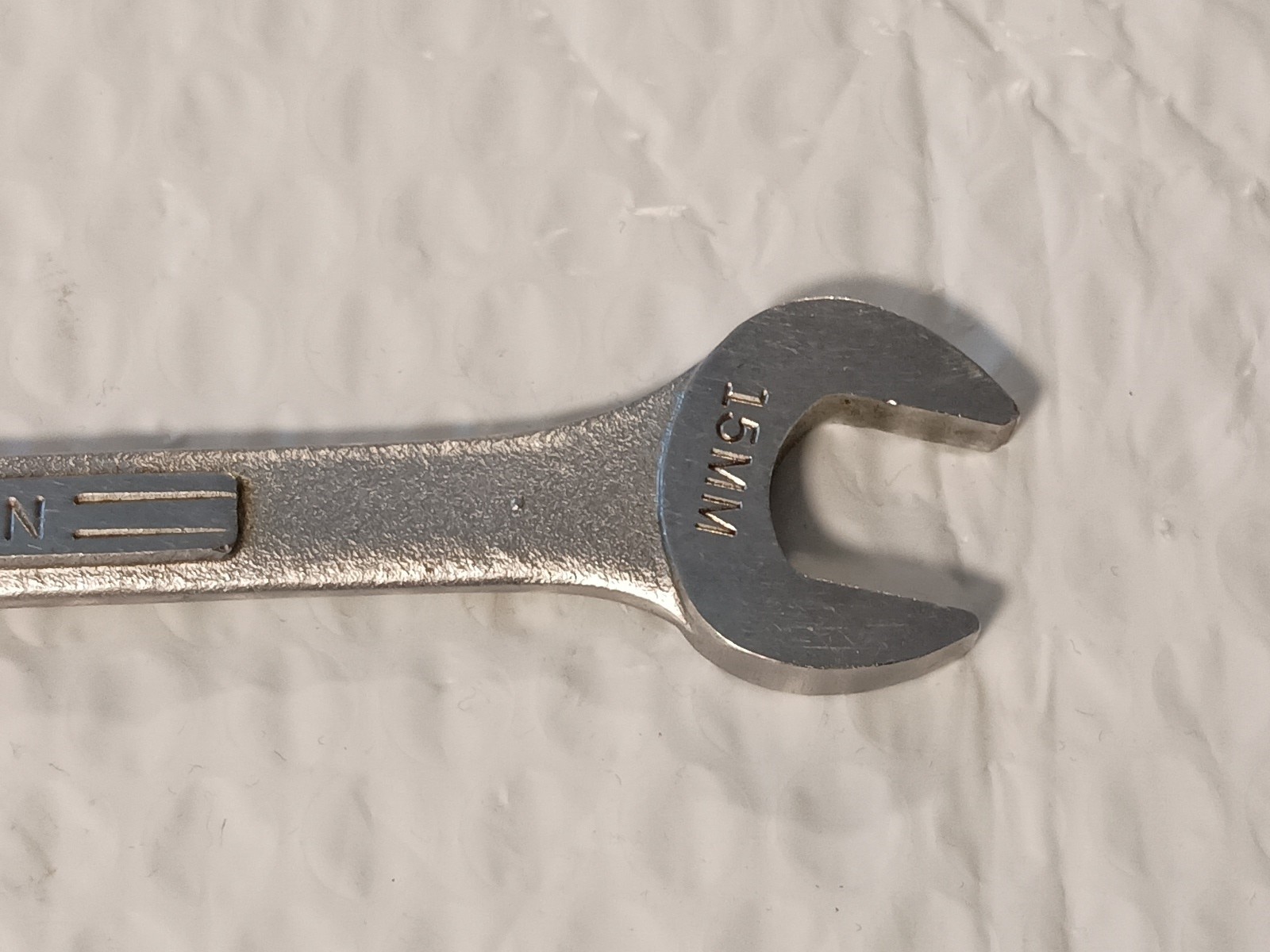 CRAFTSMAN TOOLS USA VV44507, 13MM x 15MM, DBL. OPEN END WRENCH, 7″ LONG.
