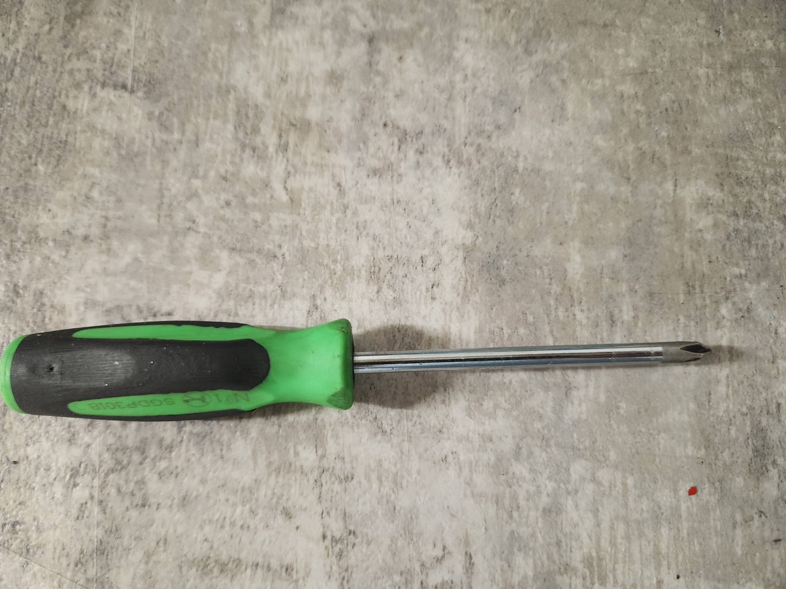Snap On Mini Green Handle Soft Grip #1 SGDP301B Screwdriver