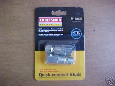 Quick Connect Studs 3/8″-1/4″NPT #9-16382