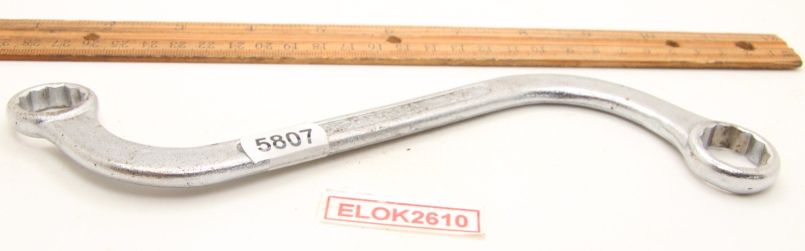 Unbranded 3/4″ x 11/16″ 12 Point SAE S-Style Double Box Wrench Drop Forged