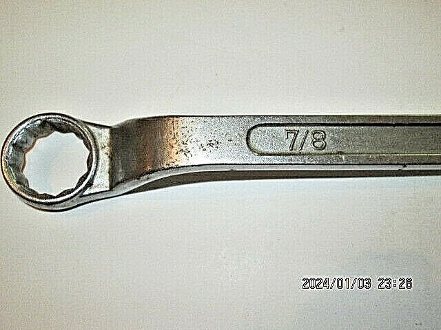 Craftsman tools 7/8-13/16″ offset 12pt 12.5″ box wrench
