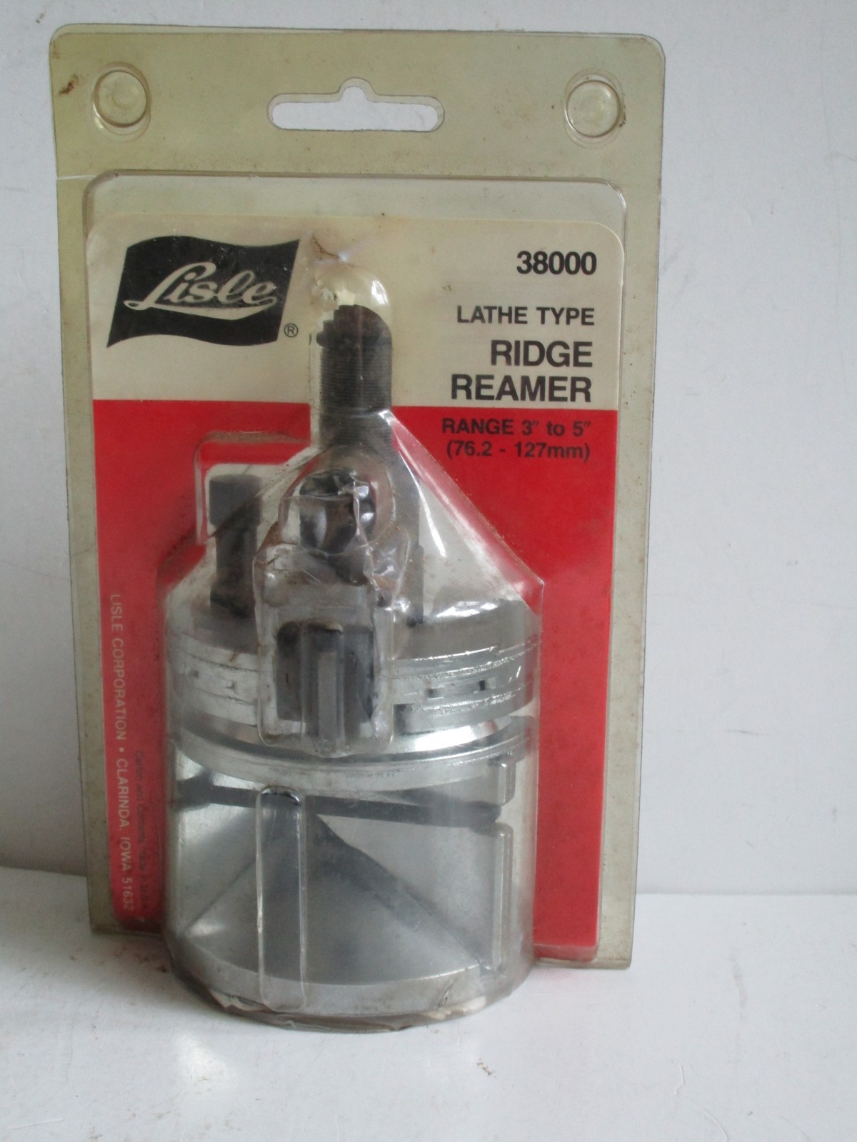 LISLE LATHE TYPE RIDGE REAMER 38000 WITH A RANGE OF 3″ TO 5″