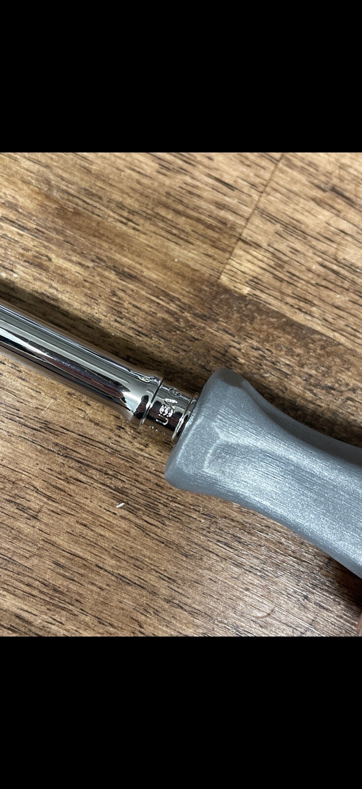 *NEW* Snap On Tools THLLD72DT 1/4” Dark Titanium Hard Grip Long Handle Ratchet