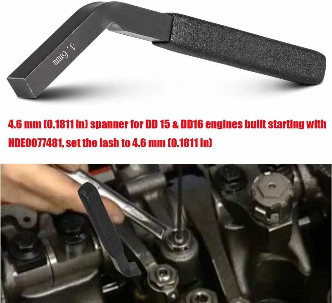 4.6/4.1/7.0MM Engine Brake Adjustment Tools Fit Cummins Detroit Diesel DD15 DD16