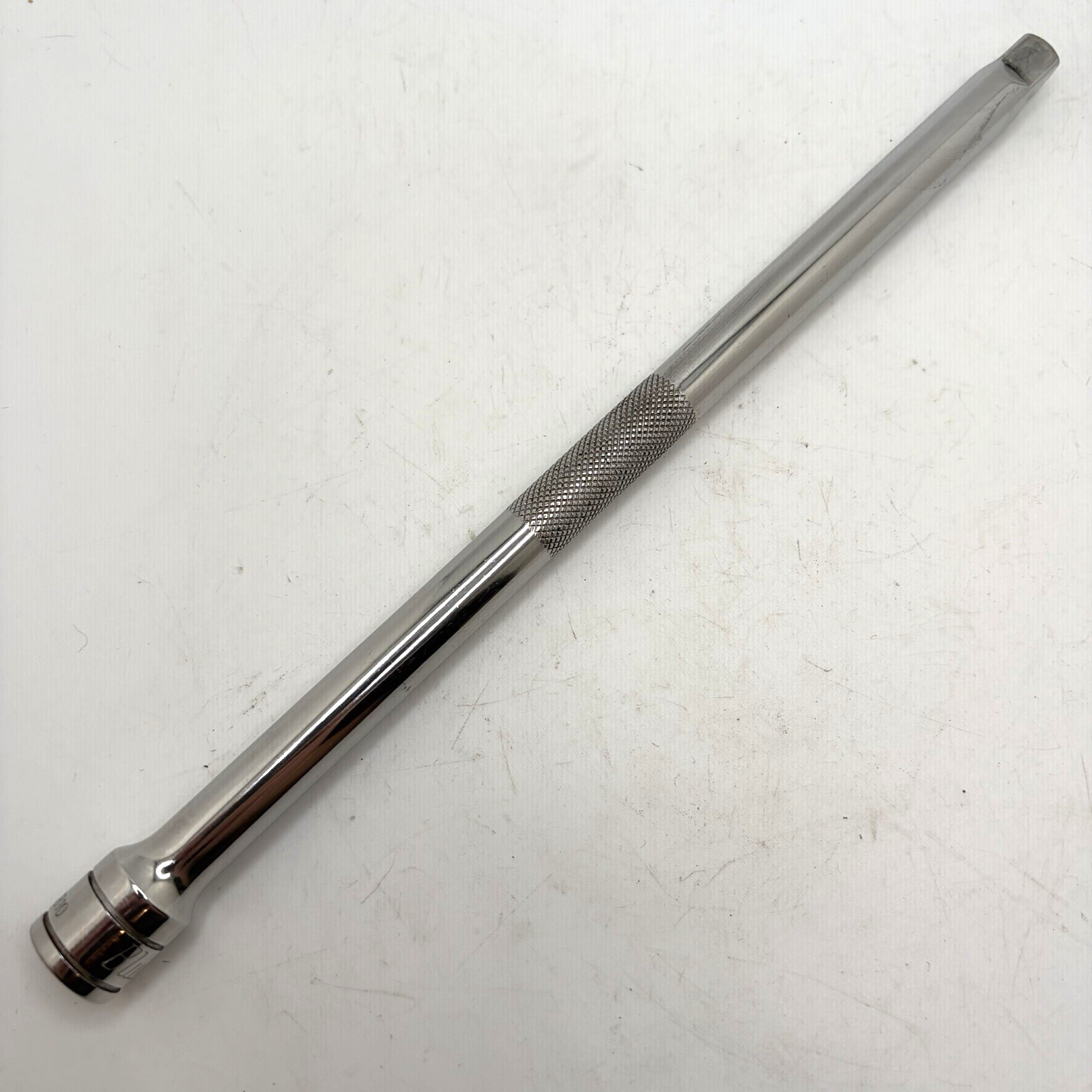 Blue Point Tools 3/8″ Drive 10″ Long Extension Knurled Chrome BLPEXTK3810