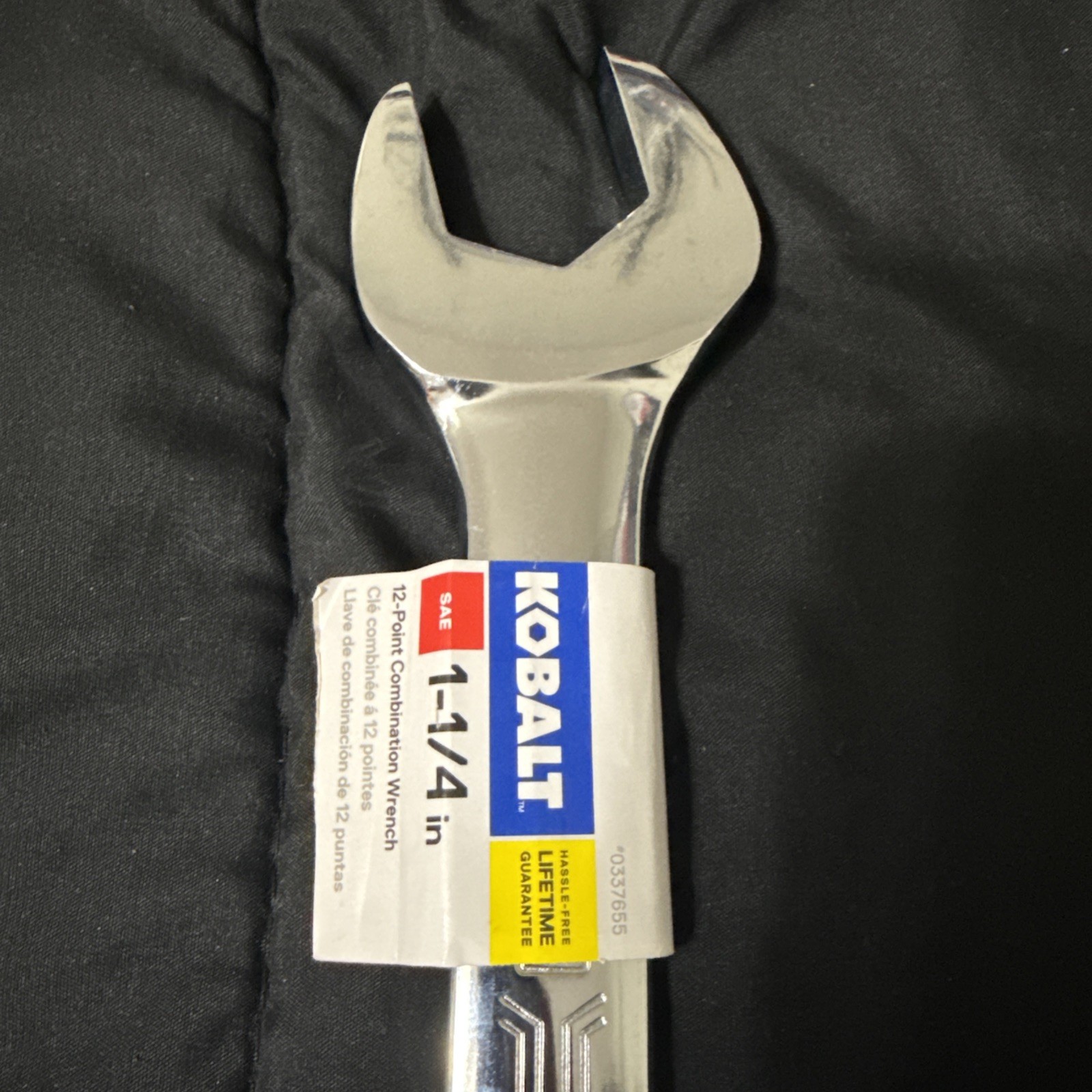 Kobalt 1-1/4″ in. 12-point Standard (SAE) Combination Wrench 16.9″Length NEW