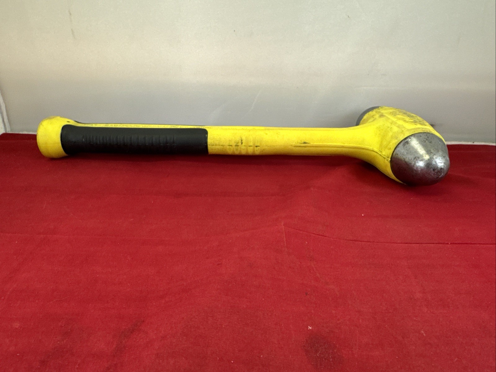 Snap On Tools HBBD32 32oz Dead Blow Ball Peen Hammer Yellow/Soft Grip