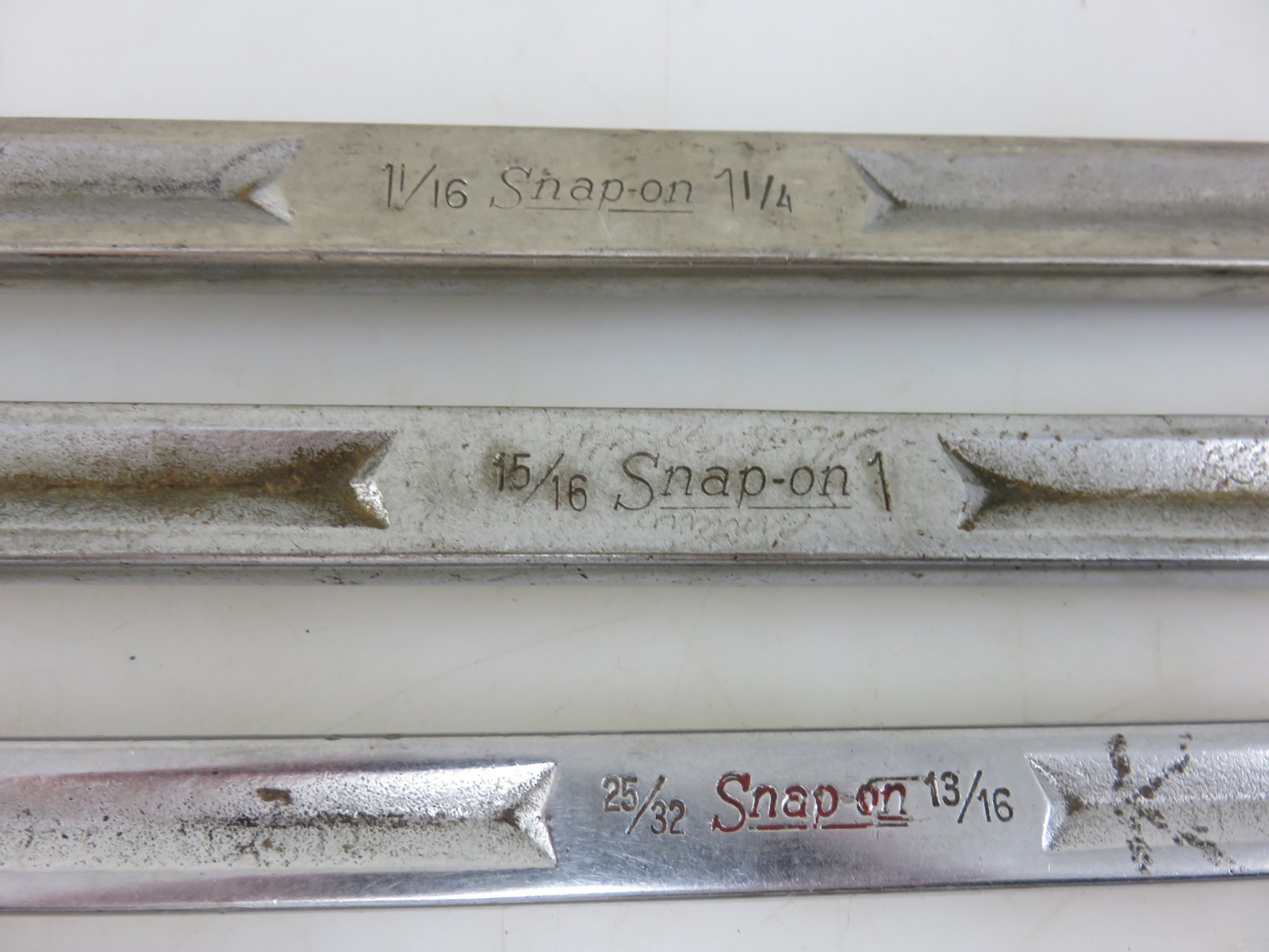 Snap-On XV Series Offset Box End Wrench 10pc Set 3/8″-1 1/4″ *NOT ALL SIZES*