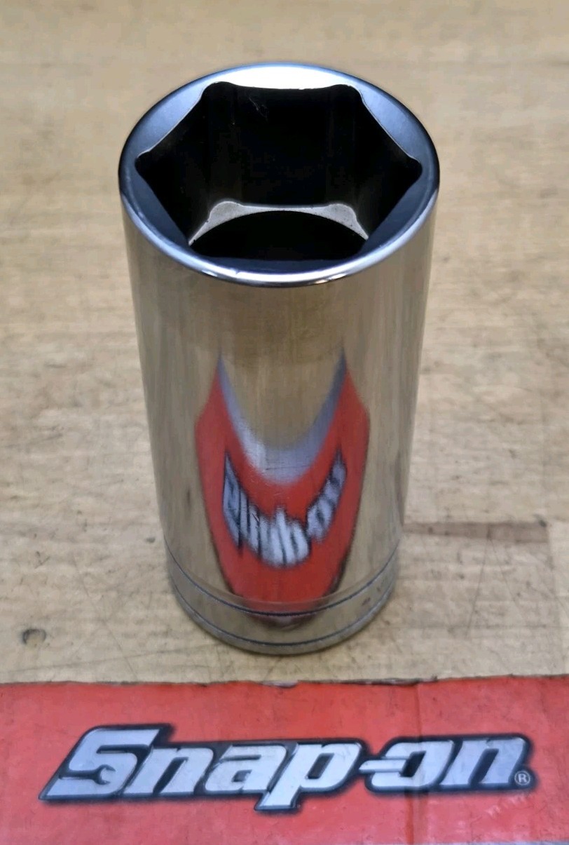 New Snap On TS361 – 1/2″ Drive 1-1/8″ Deep 6 Pt Chrome Socket