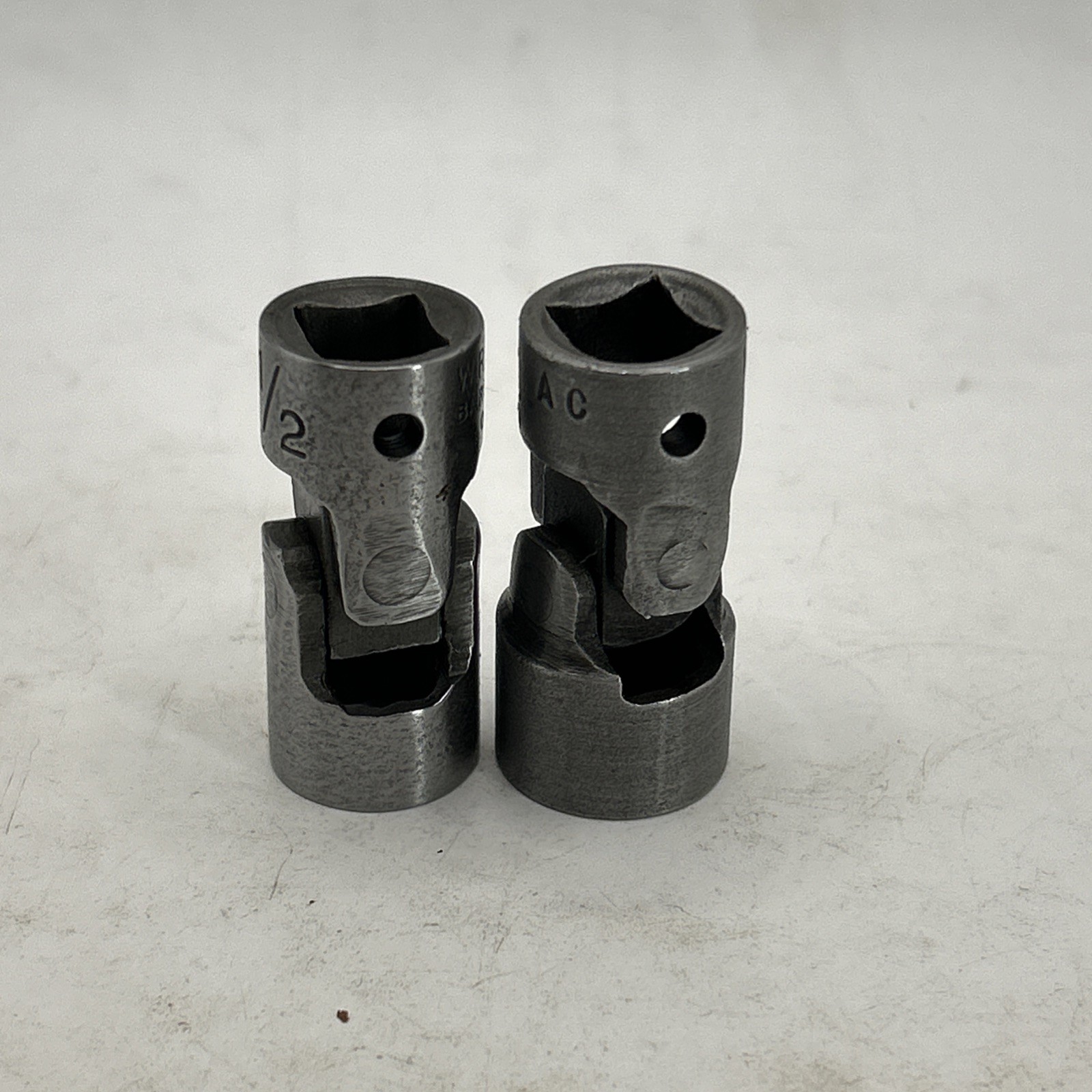 Vintage Wright MU-52 MU-53 1/2″ – 9/16” Swivel Socket 3/8th Drive USA
