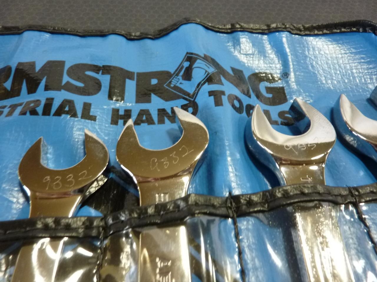 ARMSTRONG USA 7 PC. SAE STUBBY SHORT COMBO WRENCH SET 3/8″-3/4″ – FREE SHIP