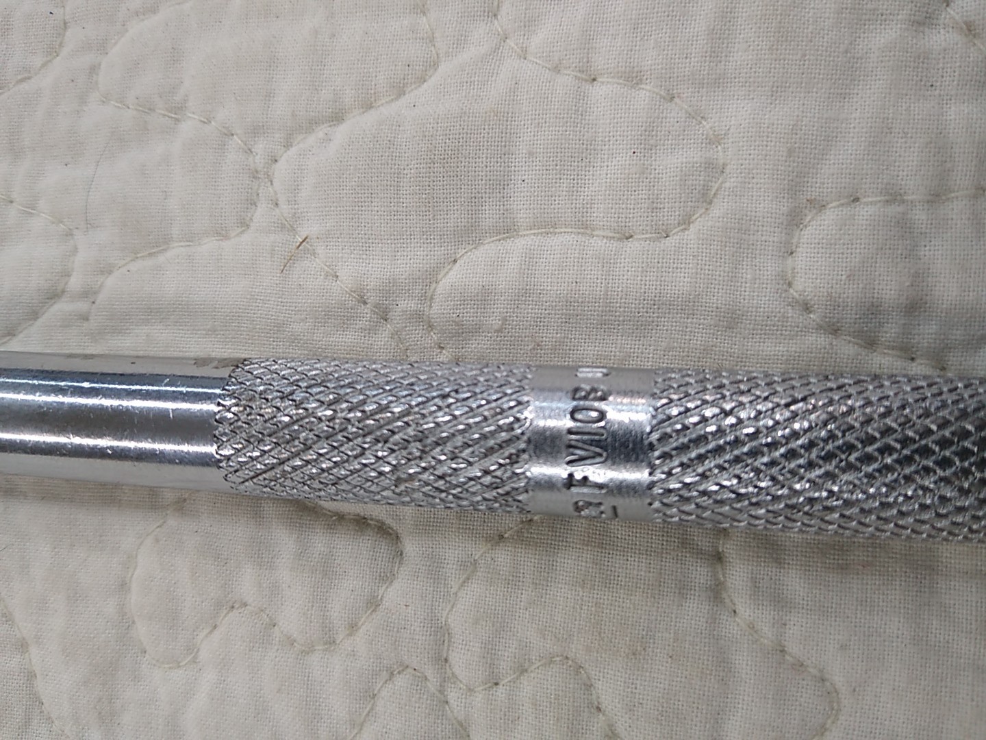 Snap-on FV10B 3/8″ Drive 7-7/8″ Long Flex Head Breaker Bar USA Made Vintage