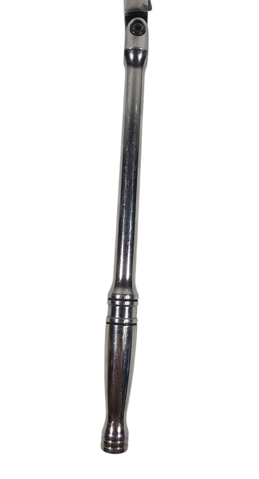 VTG Snap On Tools USA 3/8″ Drive 11.5 Long Handle Flex Head Chrome Ratchet FLF96
