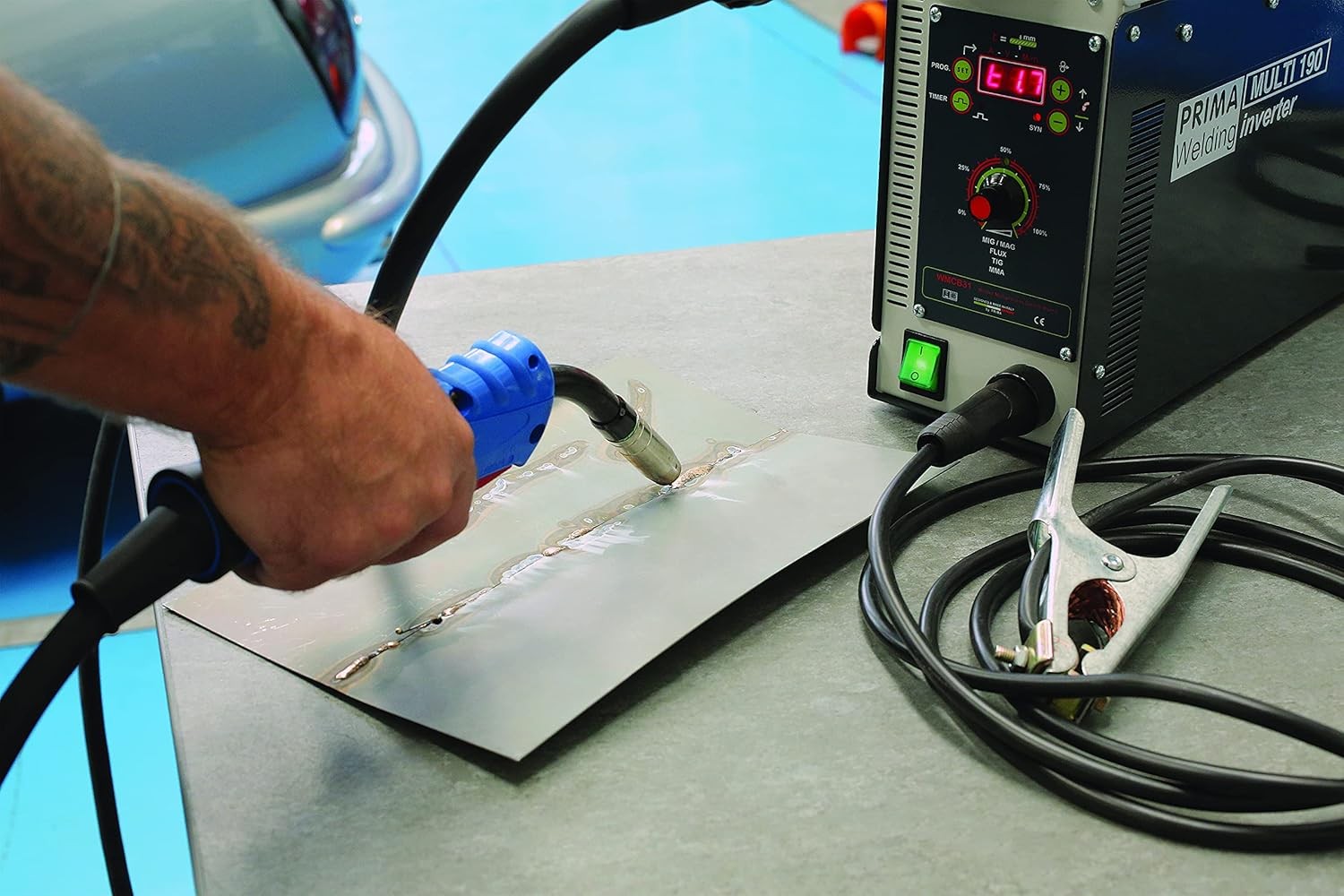 LASER 6102 INVERTER MIG WELDER PROFESSIONAL WELDING MACHINE UK BEST GIFT NEW ONE