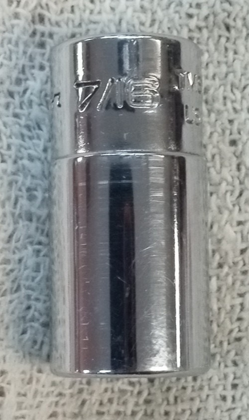Snap-on 1/4 sockets 3/16, 7/32, 1/4, 9/32, 5/16, 11/32, 3/8, 7/16, 1/2, 9/16