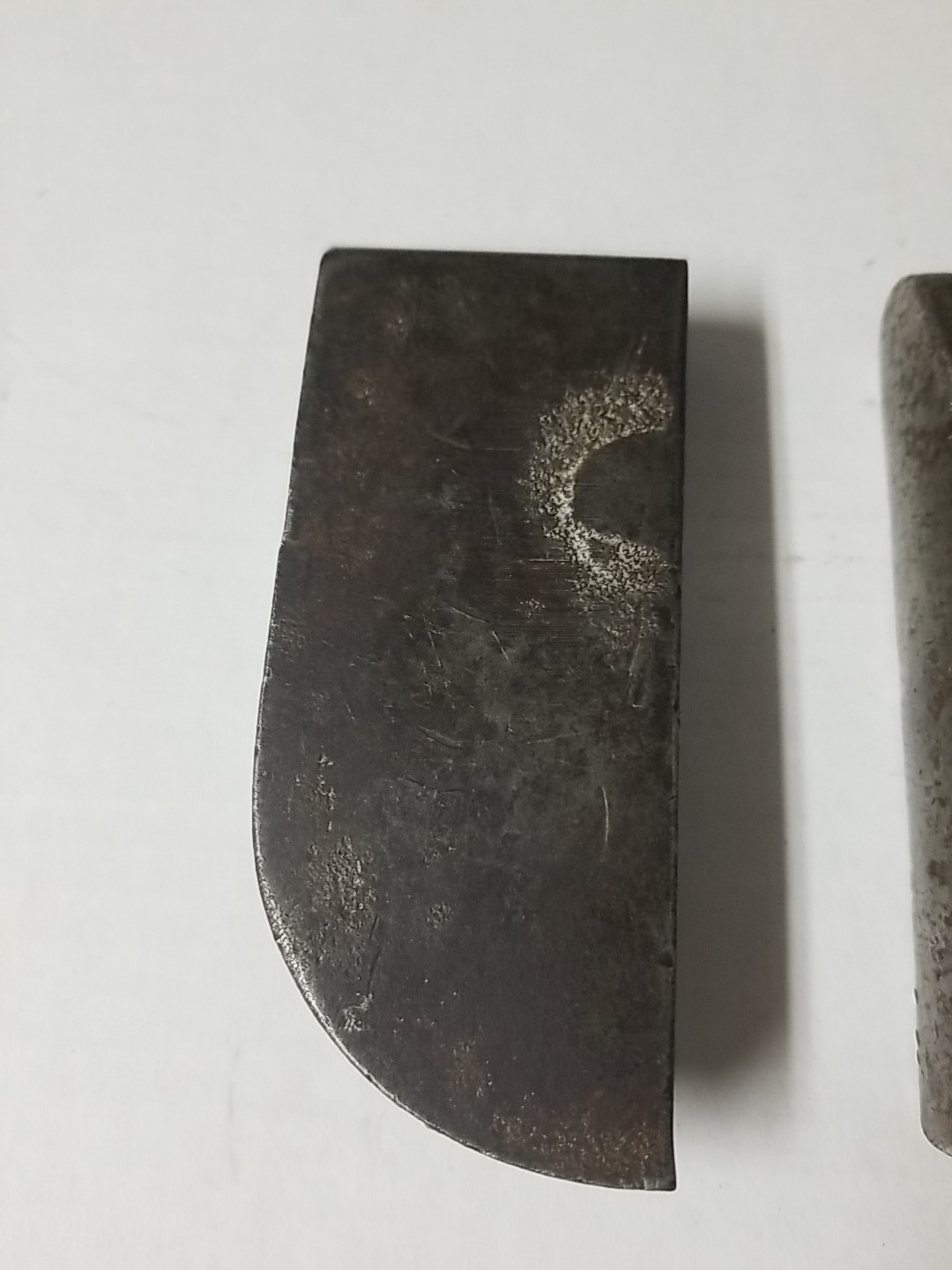 2 Vtg Auto Body Anvil Dollies Repair Tools 4 Lbs 7 Oz Total
