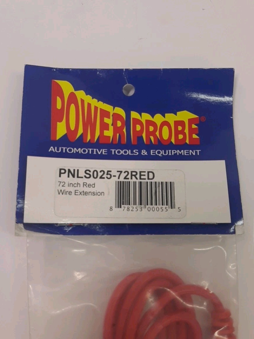 Power Probe PNLS025-72RED replacement red lead 6 foot 1800mm long 72 inches