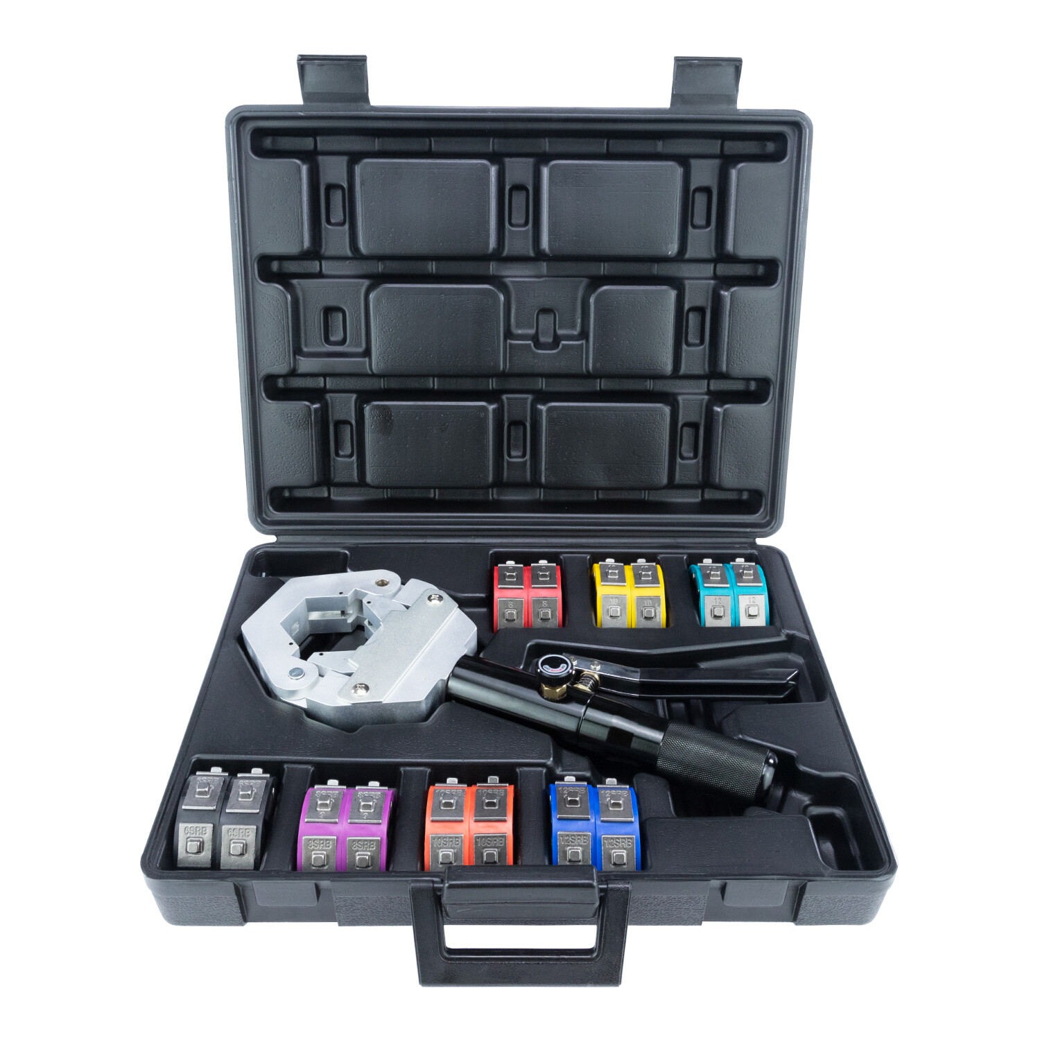 NEW A/C AIR CONDITIONING HOSE REPAIR HYDRAULIC CRIMP TOOL SET