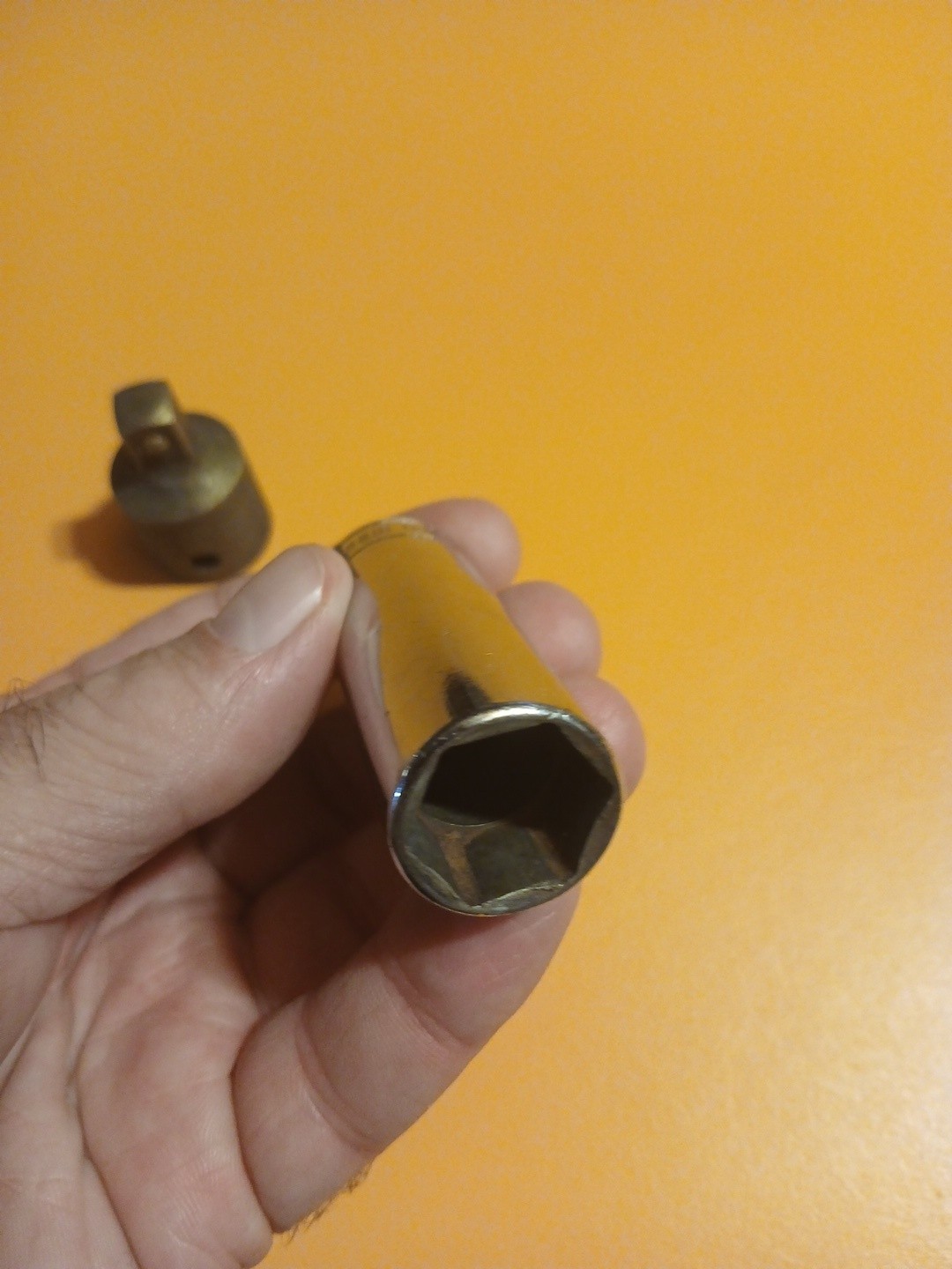 Snap On Socket SFS201 5/8 And Adaptor Non Impact GAX1 1/2 To 3/8