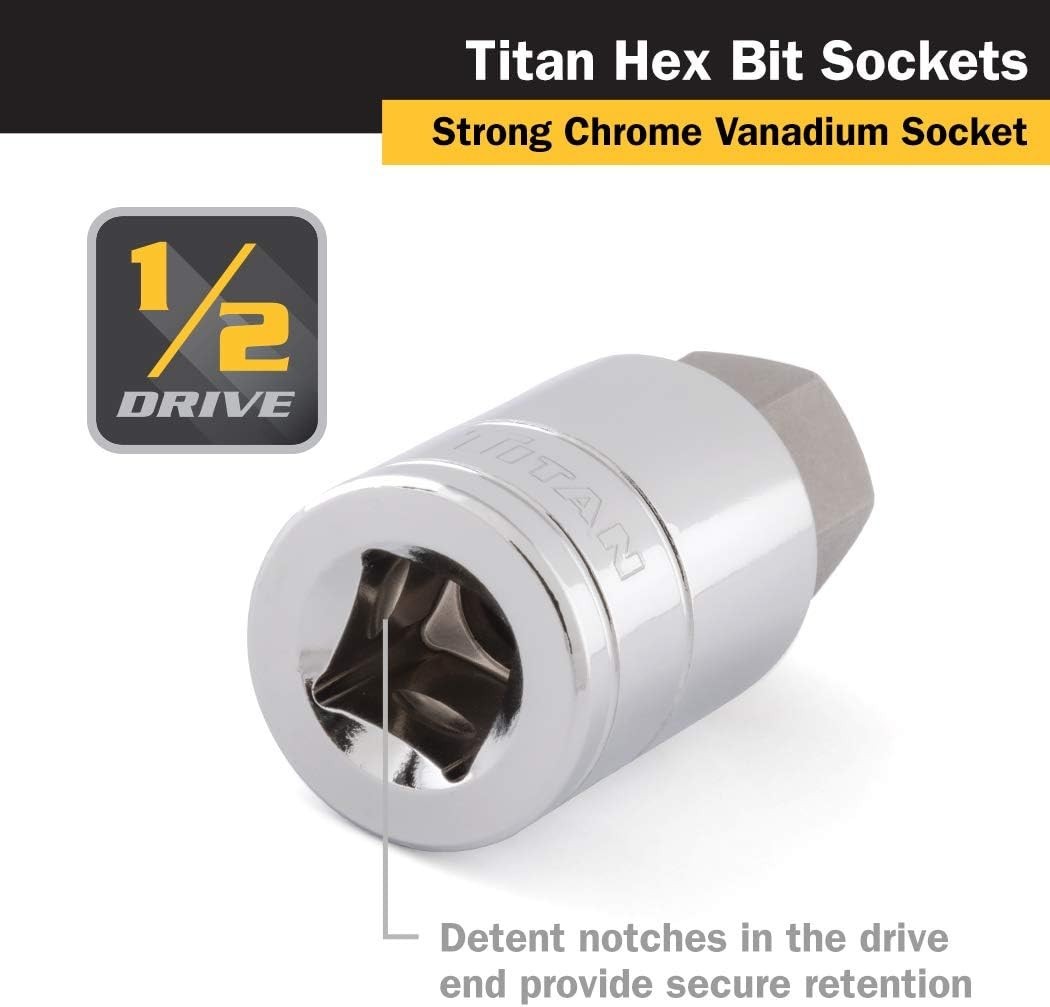 15622 1/2-Inch Drive x 22mm Hex Bit Socket