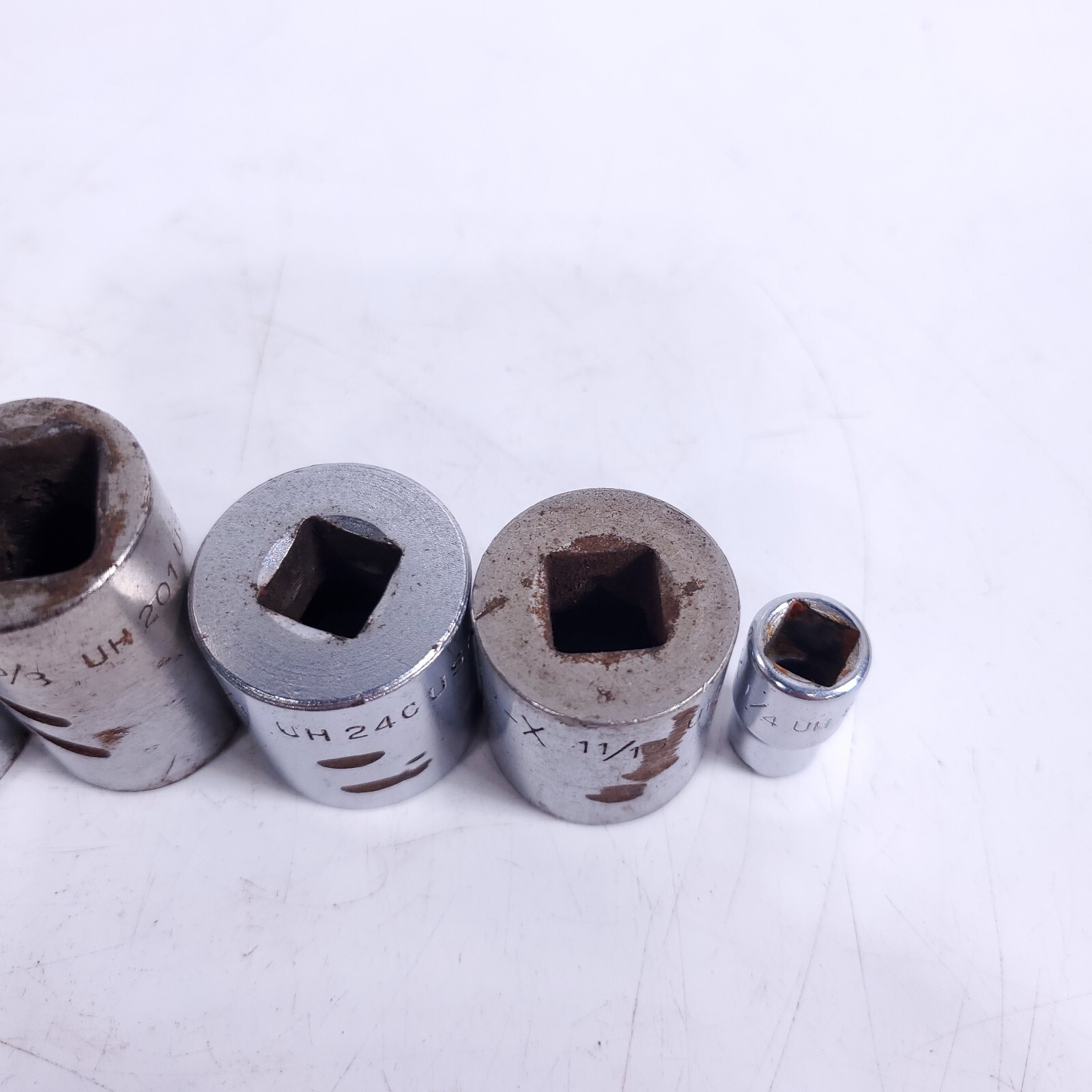 Mixed Lot 6 pcs. Par-X Shallow Sockets SAE UH281 UH261 UH201 UH 220 UH8