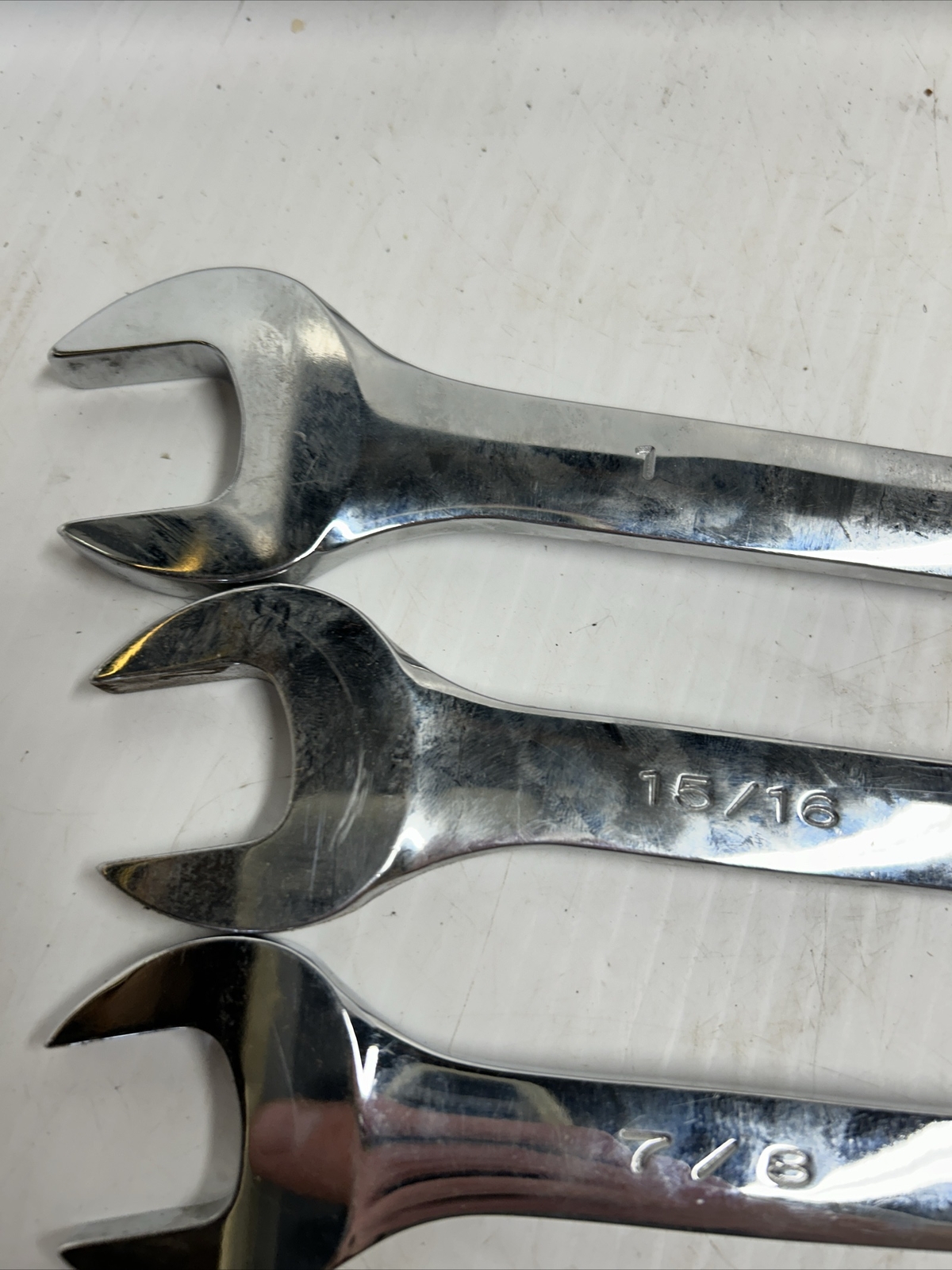 S-K Combination SAE Wrench Set 1″ 15/16 7/8 13/16 3/4 11/16 5/8 9/16 1/2 5/16