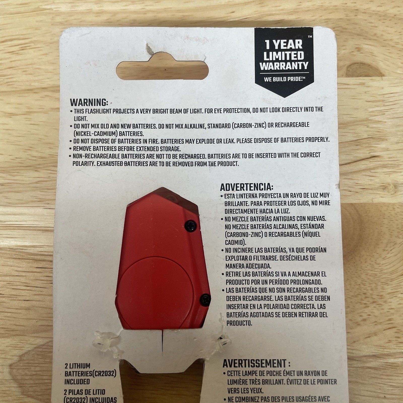 Craftsman Bottle Cap Opener – LED Keychain