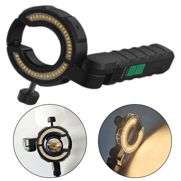 Weather Resistant Rechargeable LED Spotlight for Indoor and Outdoor Painting