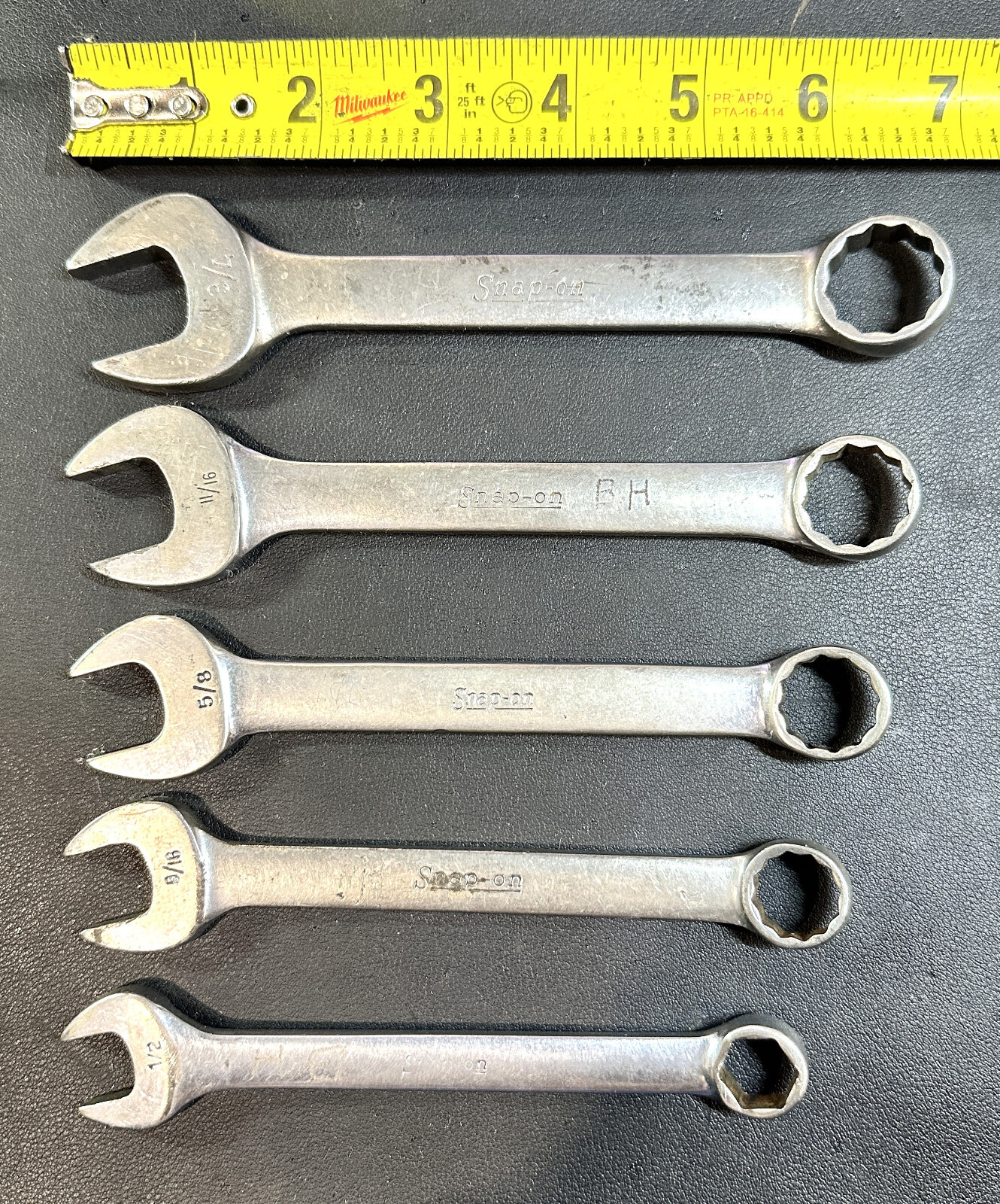 SNAP ON OEX-SERIES 5-PIECE SAE SHORT COMPINATION WRENCH SET (1/2″ – 3/4″) USA