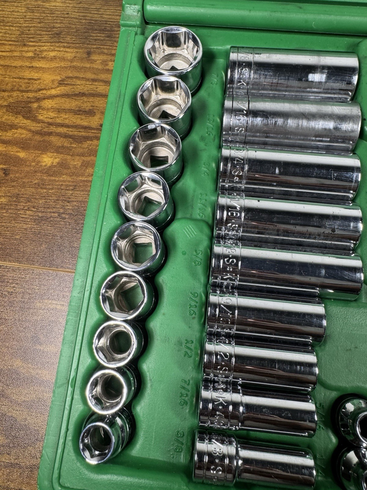 SK Tools S-K USA 94547 Standard & Metric 3/8″ Drive 45pc (Read Description)