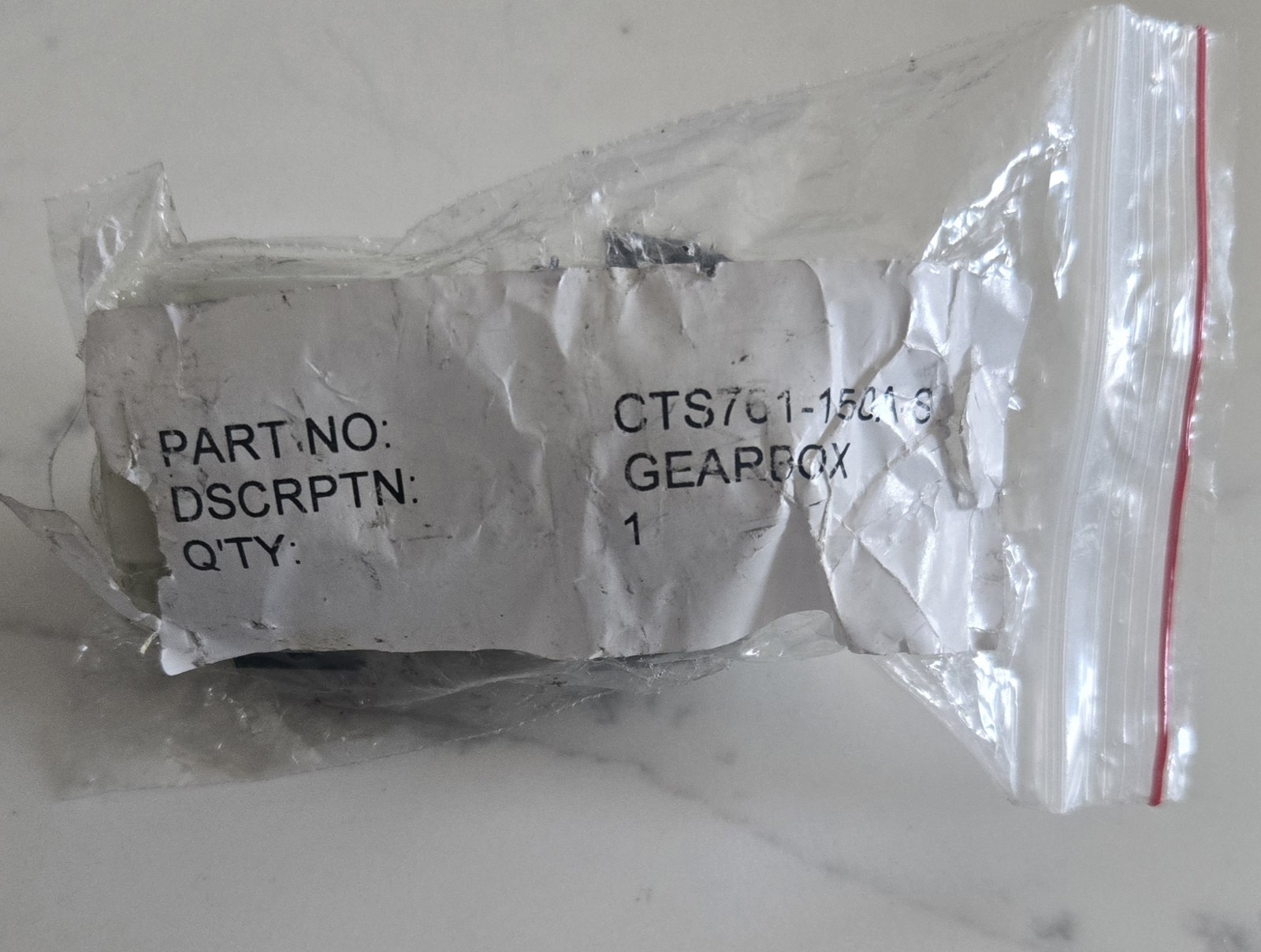 Drill Gear Assembly PN: CTS761-150A-S