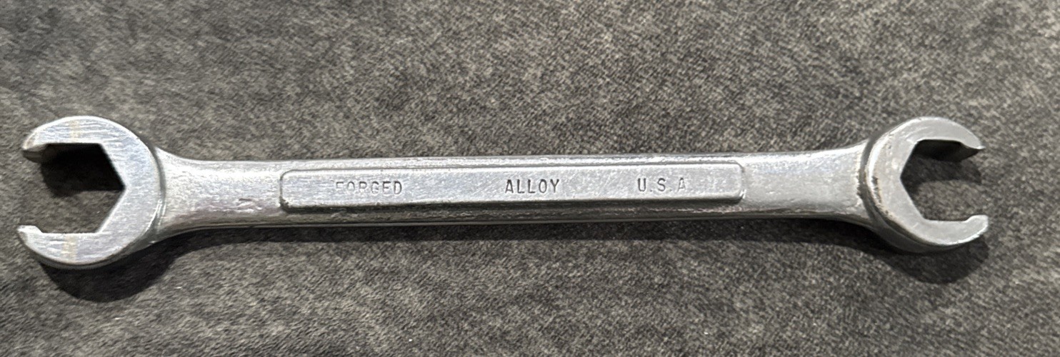 K -D 2195 11/16 5/8 Flare nut wrench Made In USA