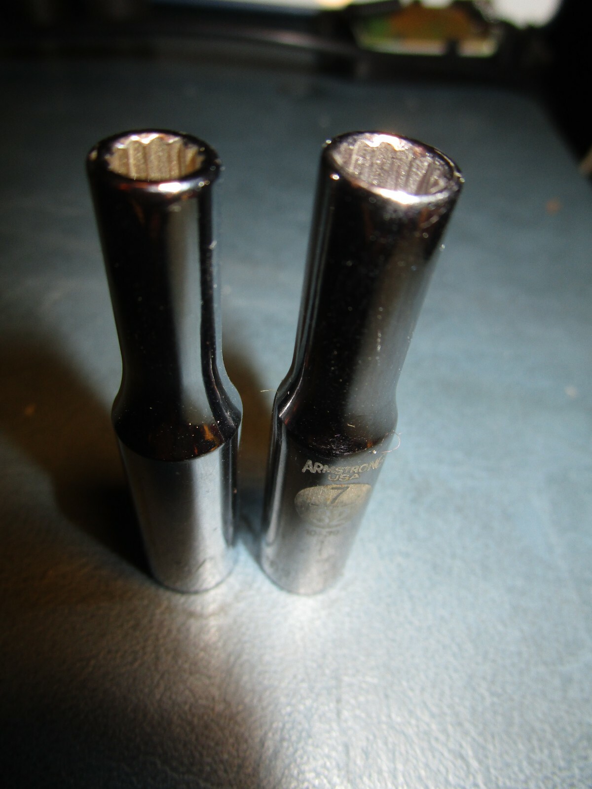 Armstrong 1/4-Inch Drive 12 Point Deep Socket 7/32-Inch and 3/16-inch