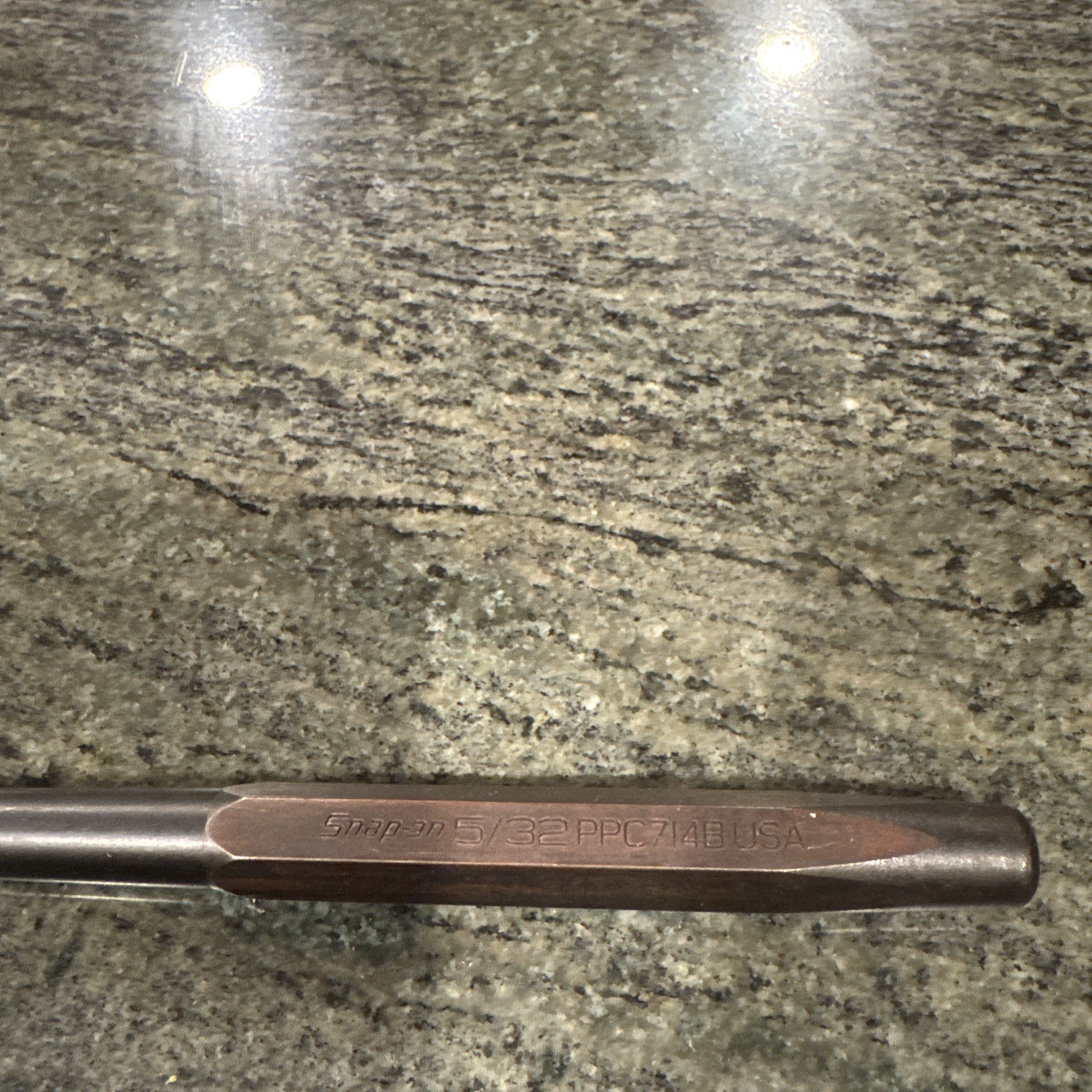 Snap On ppc714b 14” long center punch with 5/32” point edge new