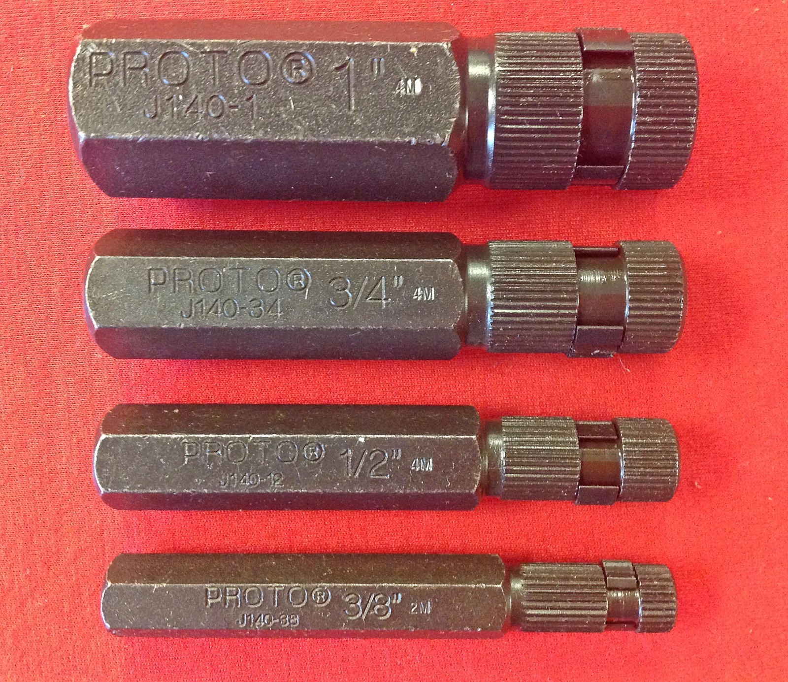 J140SET Proto Internal Pipe Wrench Set 4PC 3/8-1″ Pipe Sizes